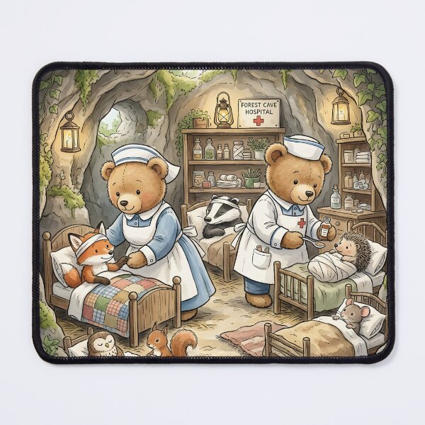 Item preview, Forest Cave Hospital designed and sold by KilgoreCreates.