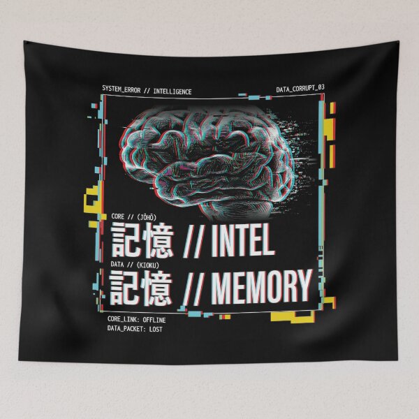 Item preview, Glitch Intelligence // Cyberpunk Brain Memory designed and sold by B2C-Union.