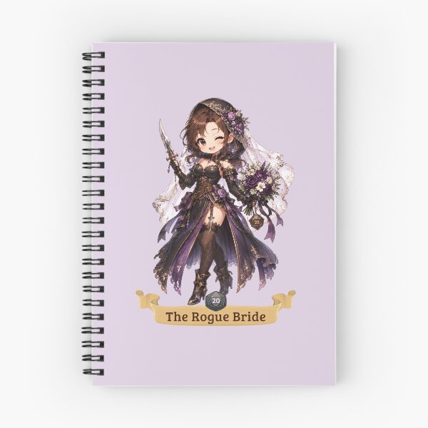 Item preview, The Rogue Bride | Chibi-style wedding design for role-playing couples designed and sold by Love&Geek.