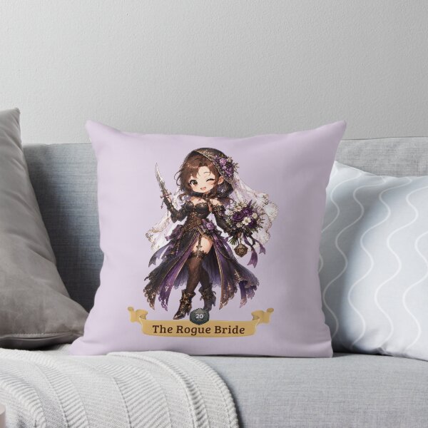Item preview, The Rogue Bride | Chibi-style wedding design for role-playing couples designed and sold by Love&Geek.