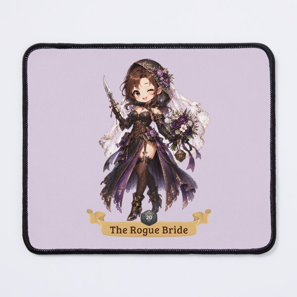 Item preview, The Rogue Bride | Chibi-style wedding design for role-playing couples designed and sold by Love&Geek.