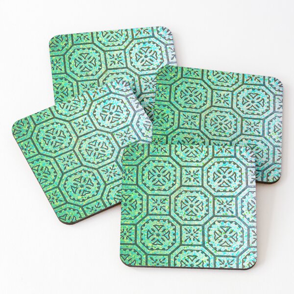 Item preview, Patterns of Elkmont: Appalachian Teal designed and sold by Auntie Sugar Creations.