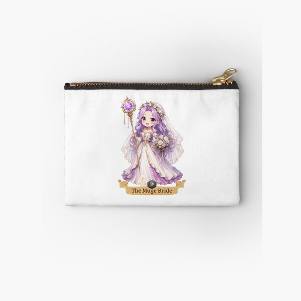 Item preview, The Mage Bride | Chibi-style wedding design for role-playing couples designed and sold by Love&Geek.