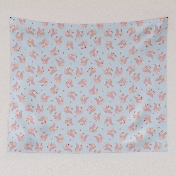 Item preview, Little Squirrel - Maple Haven - blue designed and sold by Stephanie Fiona Design.