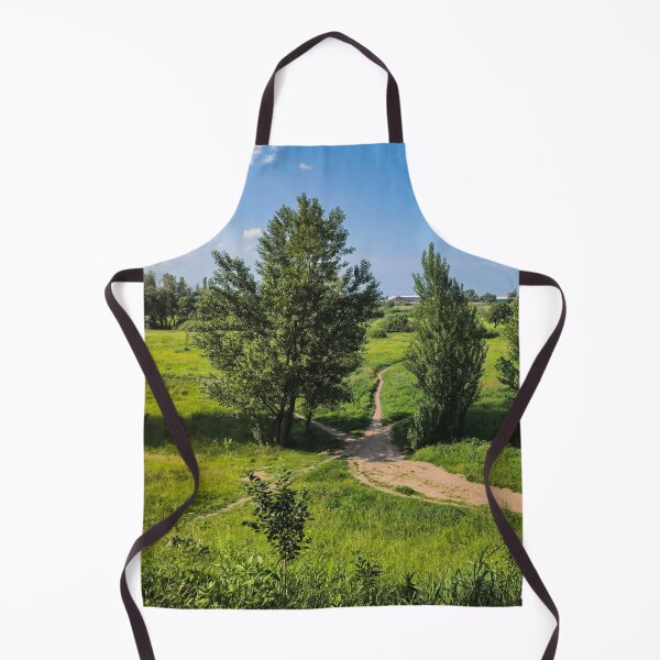 Artikelvorschau, Sonniger Wiesenweg unter blauem Himmel entworfen und verkauft von EirinDesign.