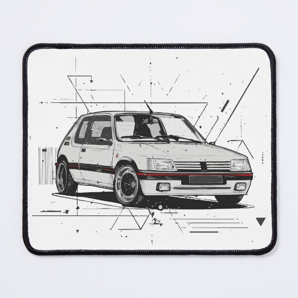 Item preview, Vintage Hatchback Car Tee | Vintage 205 GTI, Classic Car Tee, Car Lovers designed and sold by Valatti.