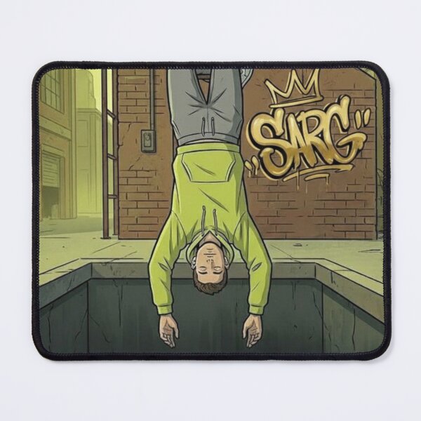 Item preview, The Hanged Man 2 Urban Tarot Graffiti Street Art designed and sold by LouDSarG.