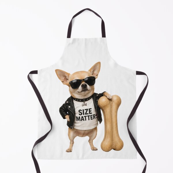 Item preview, Funny Chihuahua Size Matters Meme Dog designed and sold by Rightstudio1.