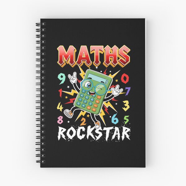 Item preview, Maths Rockstar Funny Calculator Character School Number Day designed and sold by MysticMirth.