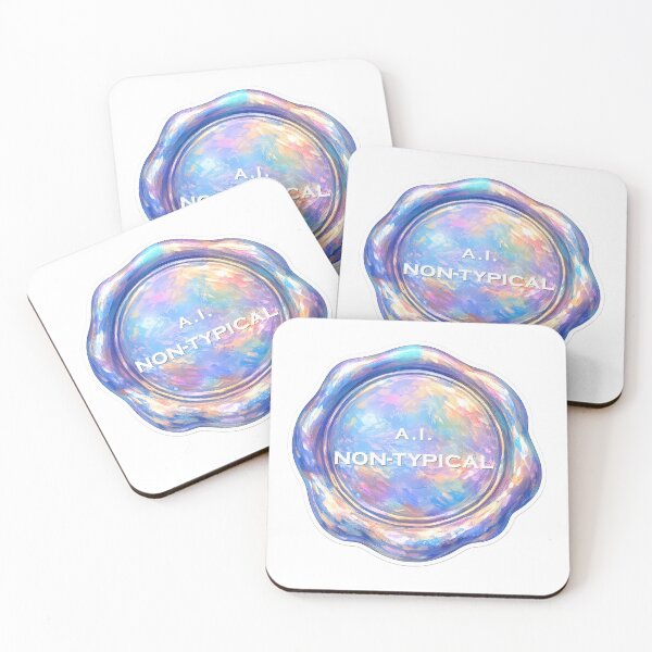 Item preview, AI Non-Typical — Neurodivergent Sticker — Neurospicy — Digital Age ADHD Gift designed and sold by NeurOriginal.