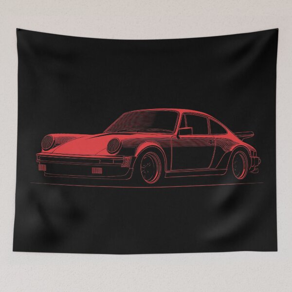 Item preview, Vintage Red line 930 illustration designed and sold by blackdogshop.