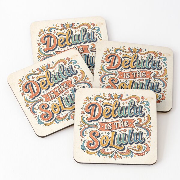 Item preview, Delulu Is The Solulu Aesthetic  designed and sold by DrRanda.