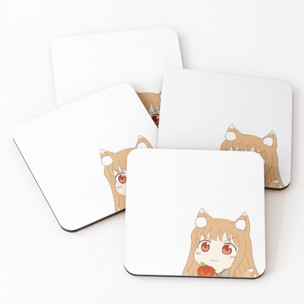 Item preview, Peeking Chibi Holo Apple - Spice and Wolf designed and sold by pseudop.