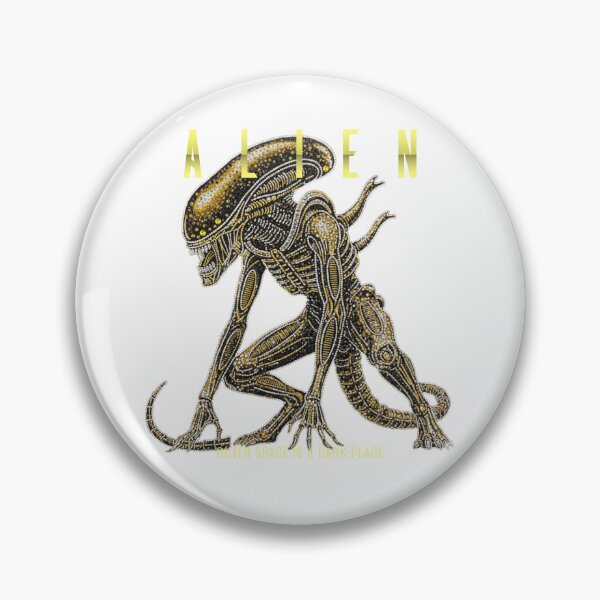Item preview, Alien Outer Space Is A Dark Place Sparkling Glitter Adults Alien 1979 designed and sold by Fanybany.