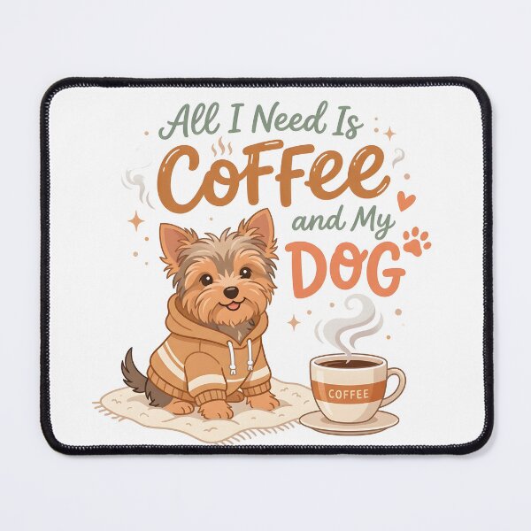 Item preview, All I Need Is Coffee And My Dog designed and sold by JulyClub.
