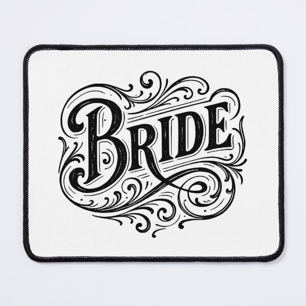 Item preview, Elegant Bride Calligraphy Future Mrs. Wedding Design designed and sold by AntiqueImages.