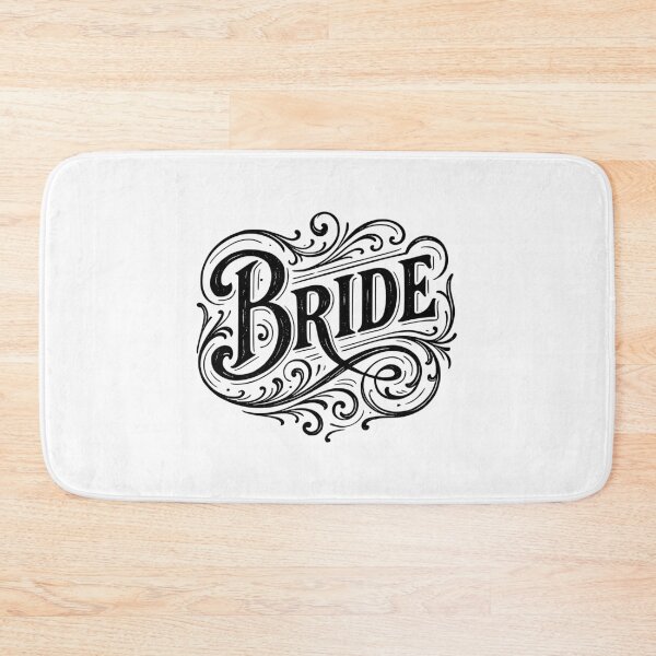 Item preview, Elegant Bride Calligraphy Future Mrs. Wedding Design designed and sold by AntiqueImages.