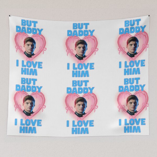 Item preview, Formula 1 "But Daddy I Love Him", F1 Fan Gifts, Meme Funny Shirt designed and sold by StarryByNoreen.