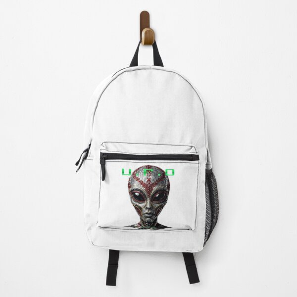 Item preview, UFO They Are Here Sparkling Glitter Adults Alien Face designed and sold by Fanybany.