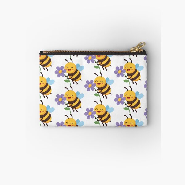 Item preview, Happy Bee With Purple Flower  designed and sold by BetweenForms.