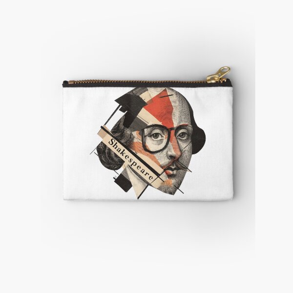 Item preview, Shakespeare – Literary Collage Portrait Art Print | Hipster Bard Constructivist Poster designed and sold by OzzFrequency.