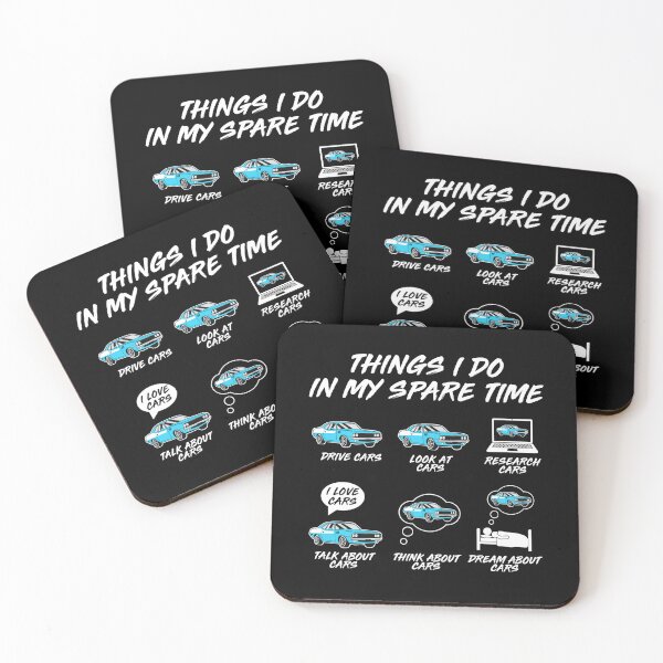 Item preview, Things I Do In My Spare Time Funny Car Lover Mechanic Muscle Car designed and sold by MysticMirth.