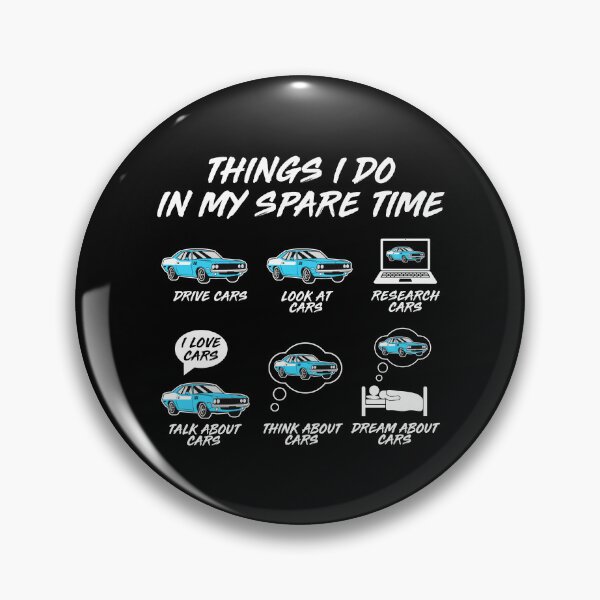 Item preview, Things I Do In My Spare Time Funny Car Lover Mechanic Muscle Car designed and sold by MysticMirth.