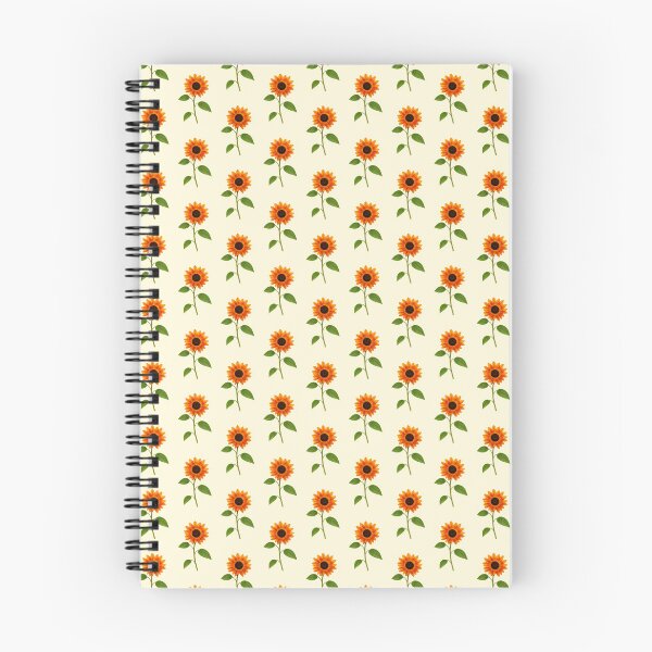 Item preview, Tiny Sunset Orange Sunflower on Stem designed and sold by MoonlitWhiskers.