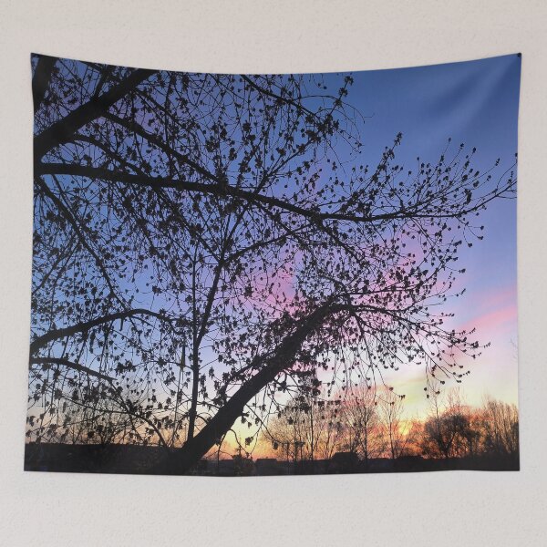 Item preview, Evening Sky Through Branches designed and sold by EirinDesign.