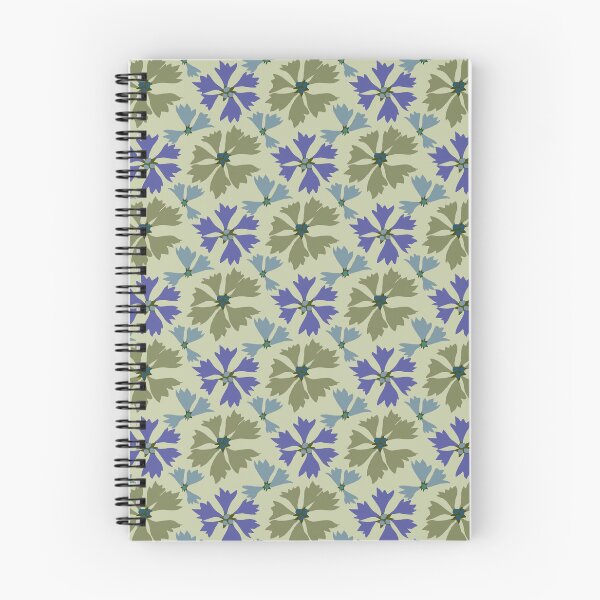 Artikelvorschau, Mosaikblaue Blumen neutral entworfen und verkauft von RhoQA.
