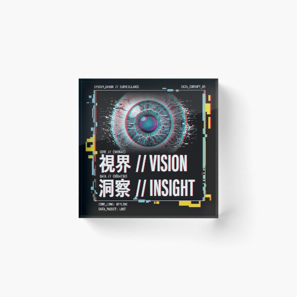 Item preview, Surveillance Vision // Glitch Eye Cyberpunk designed and sold by B2C-Union.