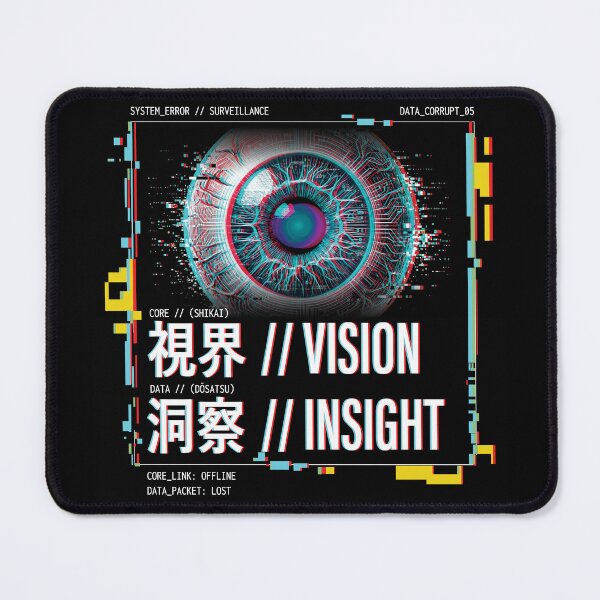Item preview, Surveillance Vision // Glitch Eye Cyberpunk designed and sold by B2C-Union.