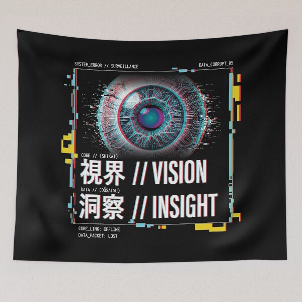 Item preview, Surveillance Vision // Glitch Eye Cyberpunk designed and sold by B2C-Union.