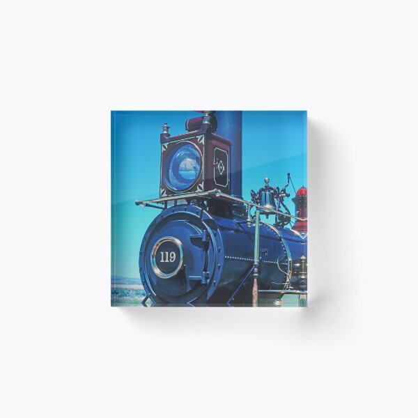 Item preview, Promontory, Utah, May 24, 1996, Union Pacific Railway, Steam Engine Locomotive 119 designed and sold by AMacGPhilly.