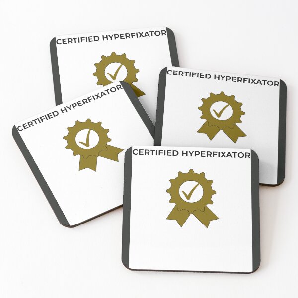Item preview, Do you hyperfixate to perfection?  This is for you! designed and sold by FixateFangirl.