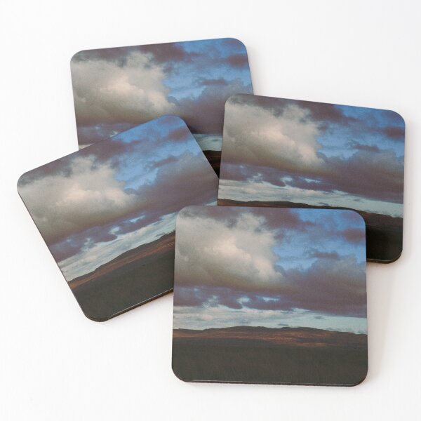 Item preview, artsy cloudy view towards the campsie fells (scotland)  designed and sold by photosbykel.
