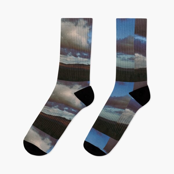Item preview, artsy cloudy view towards the campsie fells (scotland)  designed and sold by photosbykel.