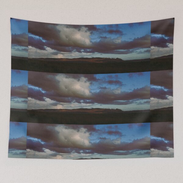 Item preview, artsy cloudy view towards the campsie fells (scotland)  designed and sold by photosbykel.