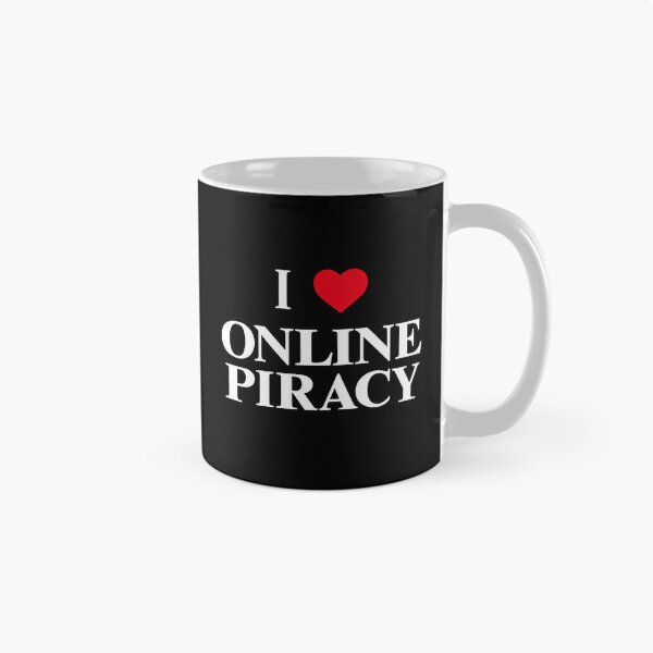 Item preview, I Love Online Piracy designed and sold by URGlden.