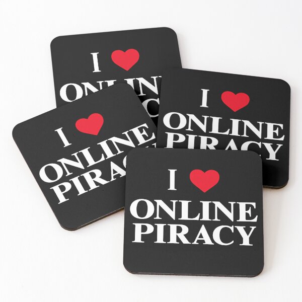 Item preview, I Love Online Piracy designed and sold by URGlden.