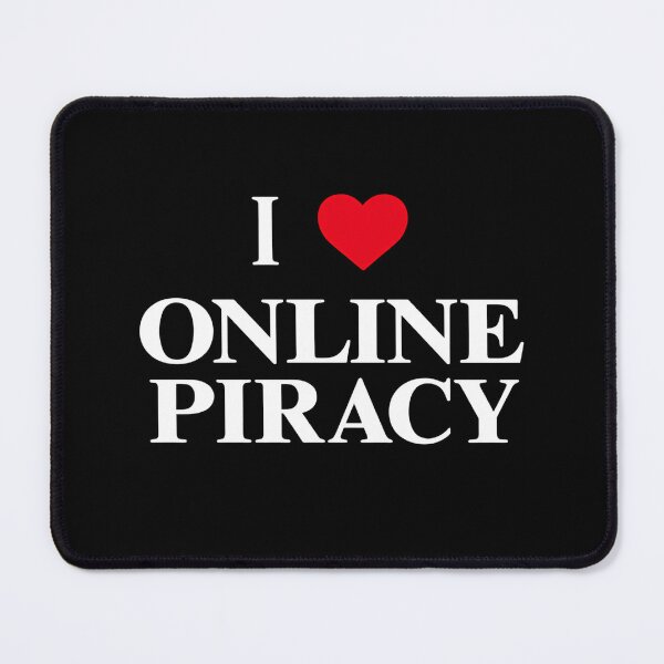 Item preview, I Love Online Piracy designed and sold by URGlden.
