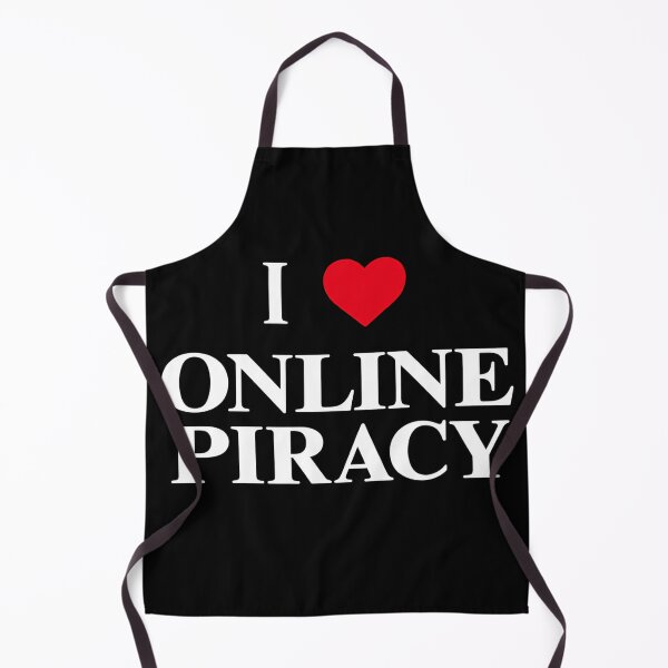 Item preview, I Love Online Piracy designed and sold by URGlden.