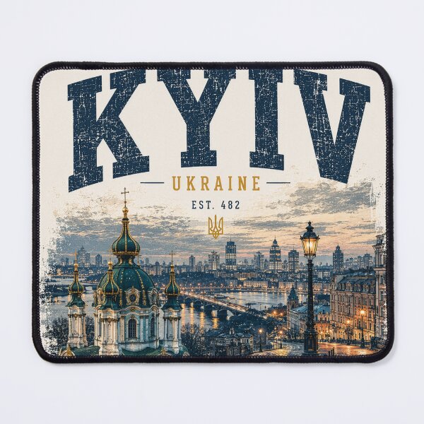 Item preview, Kyiv Ukraine Skyline Vintage | Historic City Aesthetic Travel Streetwear Design designed and sold by Kate1art.