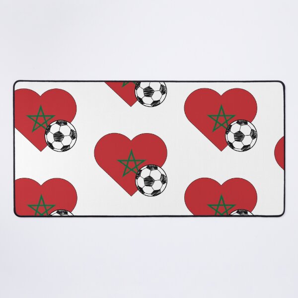 Item preview, Morocco Soccer Heart Design designed and sold by FinalScoreClub.
