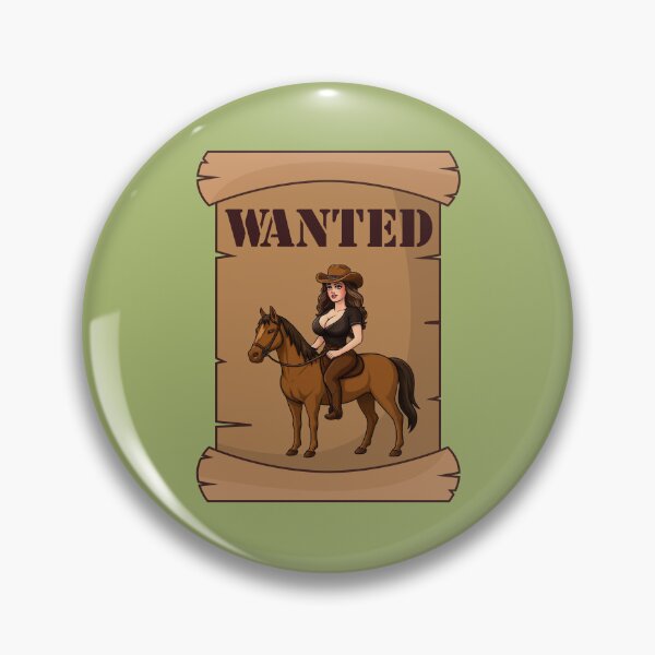 Item preview, Wanted Cowgirl Graphic Tee designed and sold by Aimetoi.