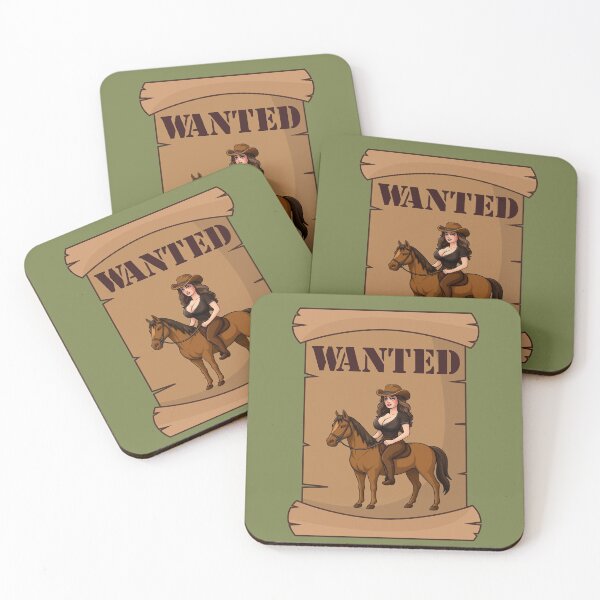 Item preview, Wanted Cowgirl Graphic Tee designed and sold by Aimetoi.