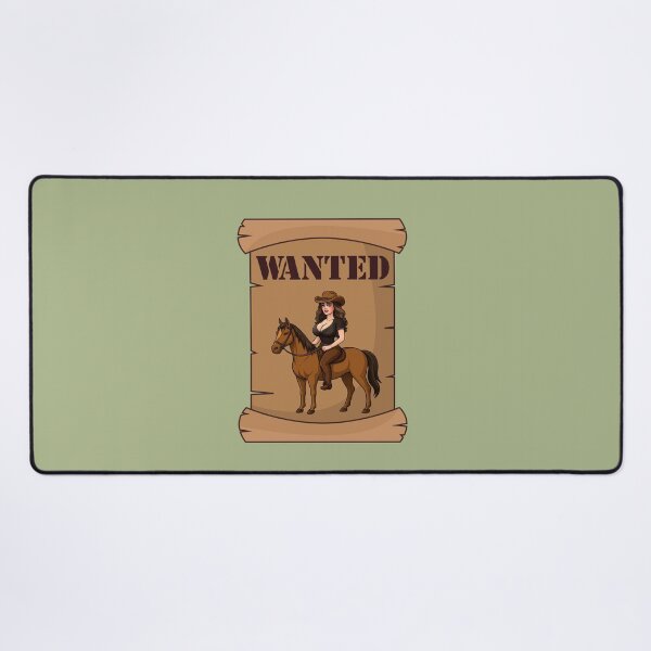 Item preview, Wanted Cowgirl Graphic Tee designed and sold by Aimetoi.