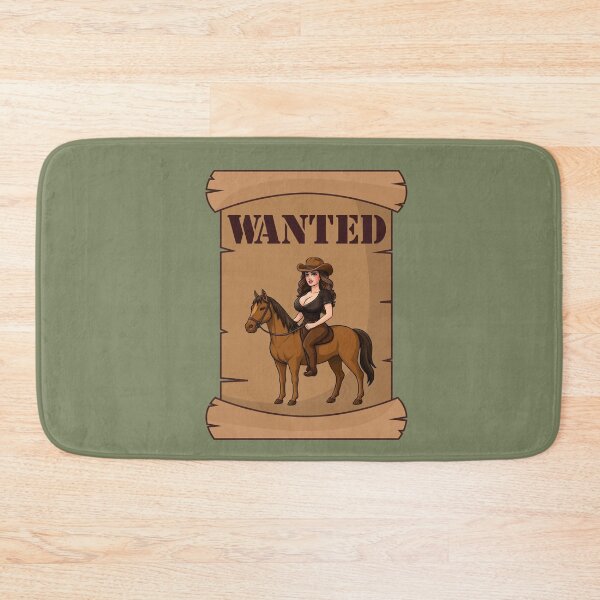 Item preview, Wanted Cowgirl Graphic Tee designed and sold by Aimetoi.