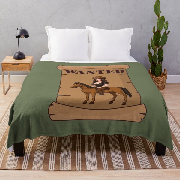 Item preview, Wanted Cowgirl Graphic Tee designed and sold by Aimetoi.