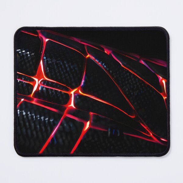 Item preview, Crimson Flux – Aggressive Red Neon & Carbon designed and sold by Forged Aesthetics.